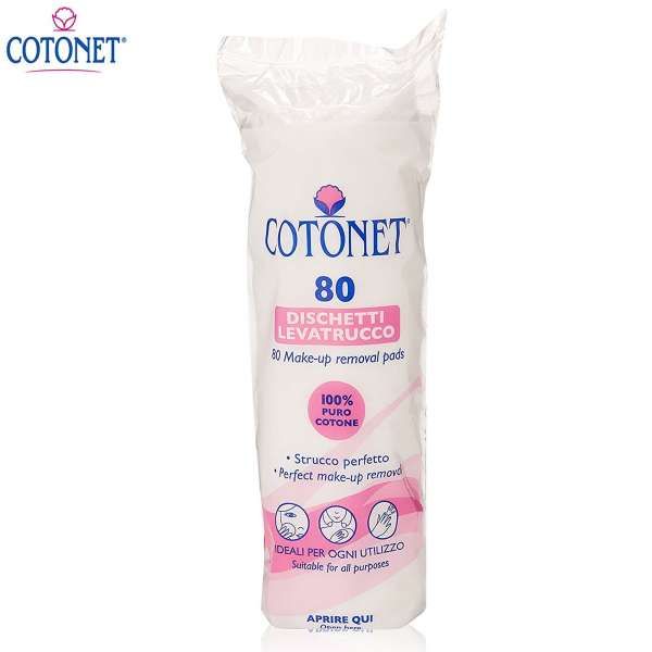 Cotonet Dischetti Levatrucco in Cotone - 80pz