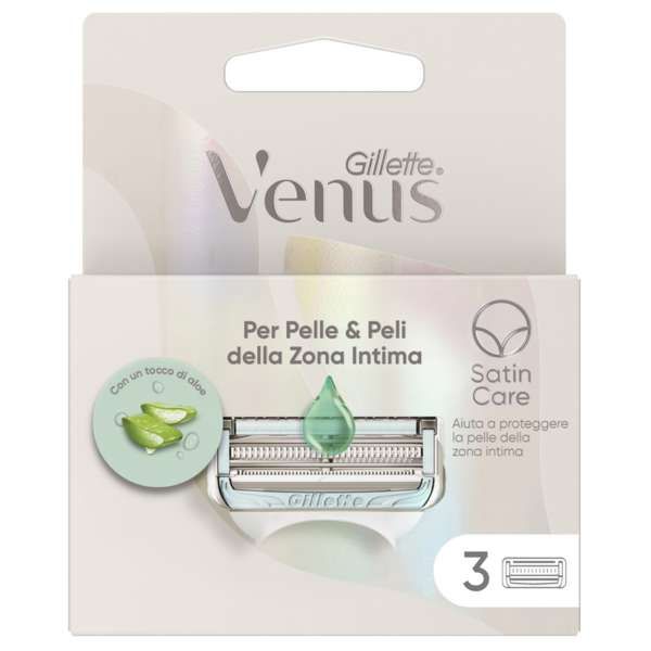 Gillette Venus Ricambi per Rasoio Intimate - 3pz