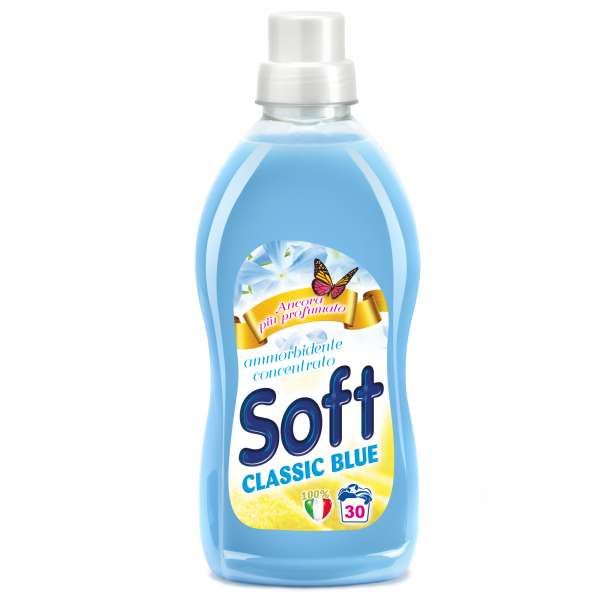 Soft Ammorbidente Concentrato 750ml - Classic Blue