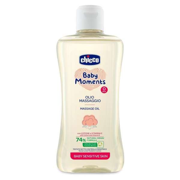 Chicco Baby Moments Olio Massaggio - 200ml