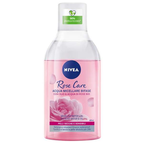 NIVEA Nive Acqua Micellare Bifare Acqua di Rose - 400ml - MegaPrezzo