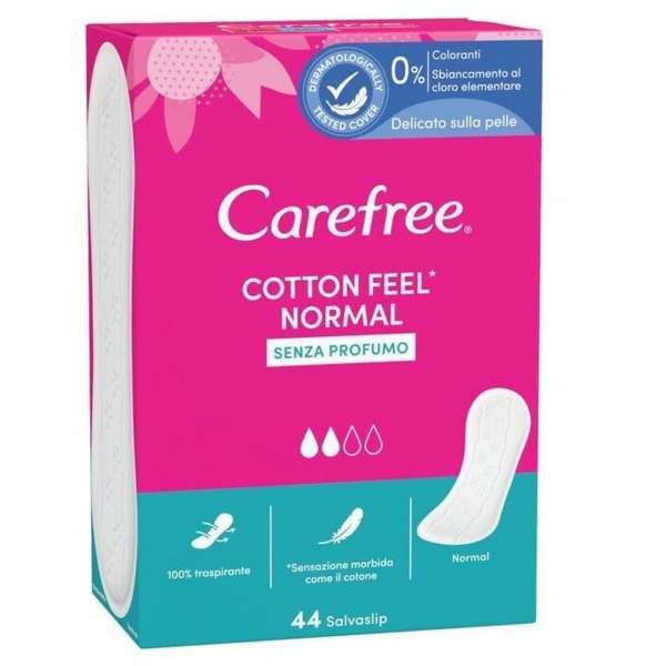 Carefree Assorbenti Cotton Feel Normal - 44pz