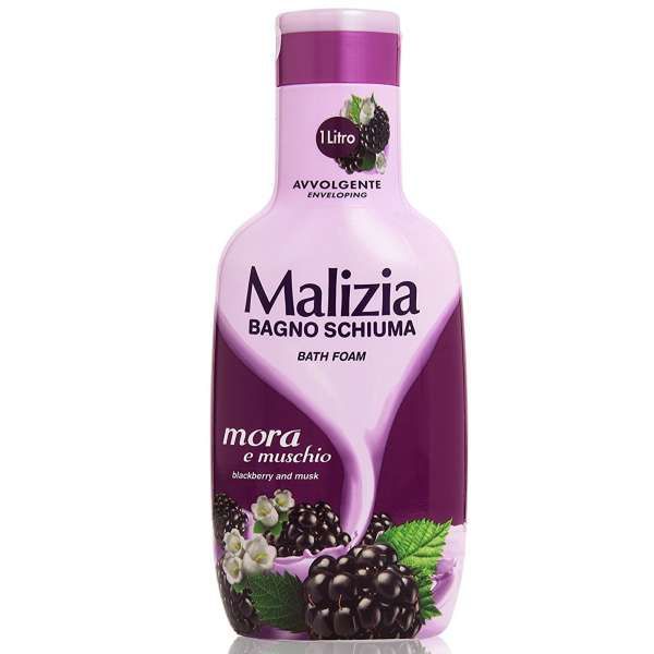 Malizia Bagno Schiuma 1000ml - Mora e Muschio