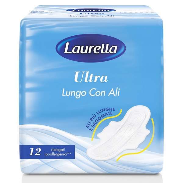 Laurella Assorbenti Ultrasottili Lungo con Ali - 12pz
