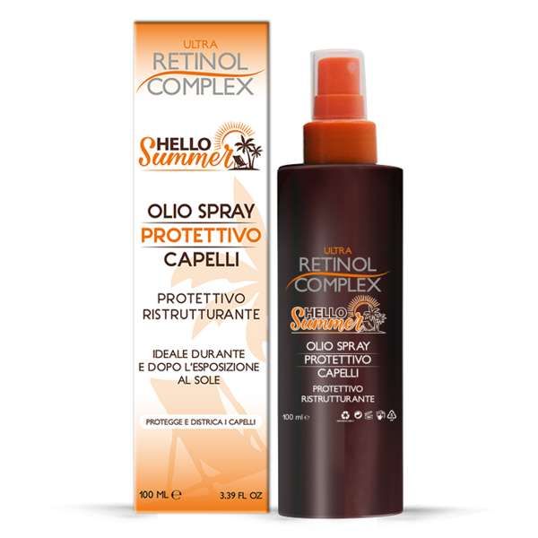 RETINOL COMPLEX Retinol Complex Olio Spray Protettivo Capelli - 100ml - MegaPrezzo