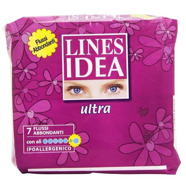 Lines Idea Ultra Assorbenti Ultra Flussi Abbondanti - 7pz