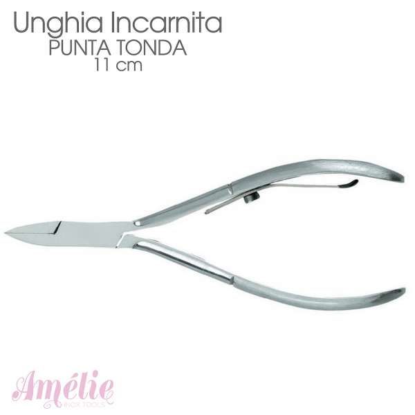Amelie Inox Tools Tronchese Lancia Unghie Incarnite - 11cm