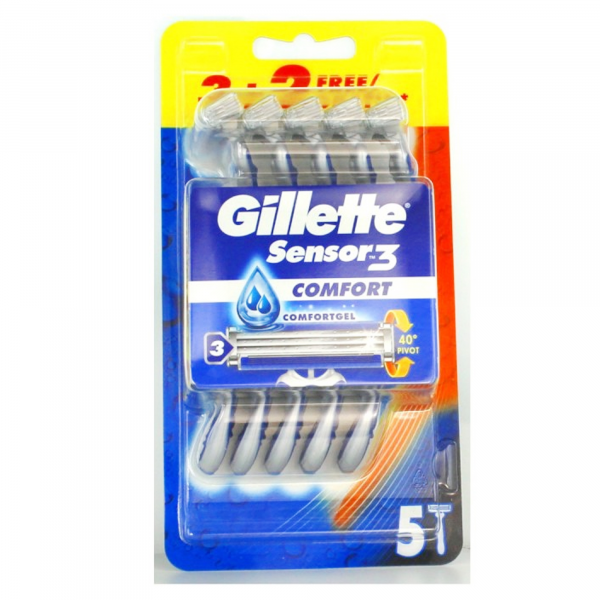 Gillette Rasoio Sensor 3 Comfort - 5pz