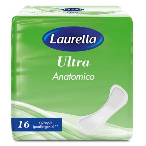 Laurella Assorbenti Ultra Giorno Anatomico - 16pz
