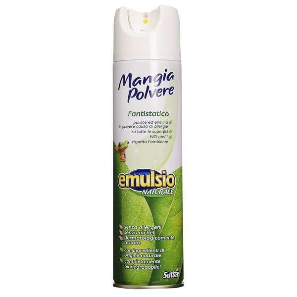 EMULSIO Emulsio Mangiapolvere Antistatico 300ml - Naturale - MegaPrezzo