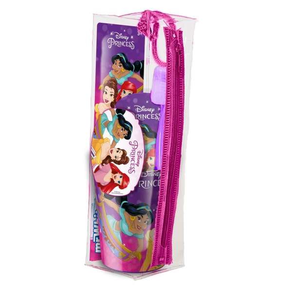 MR WHITE Princess Cofanetto Borsello Igiene Dentale per Bambini - MegaPrezzo