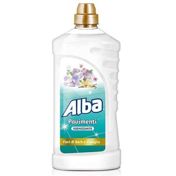 ALBA Alba Detersivo Pavimenti 1000ml - Fiori di Bach e Vaniglia - MegaPrezzo