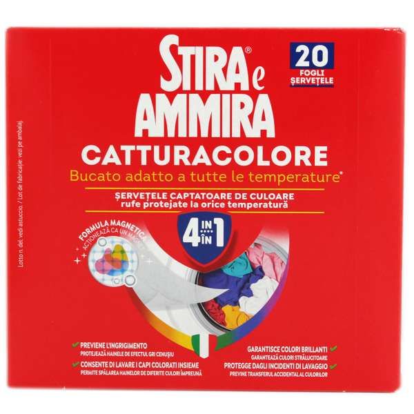 Stira e Ammira Fogli Catturacolore - 20pz