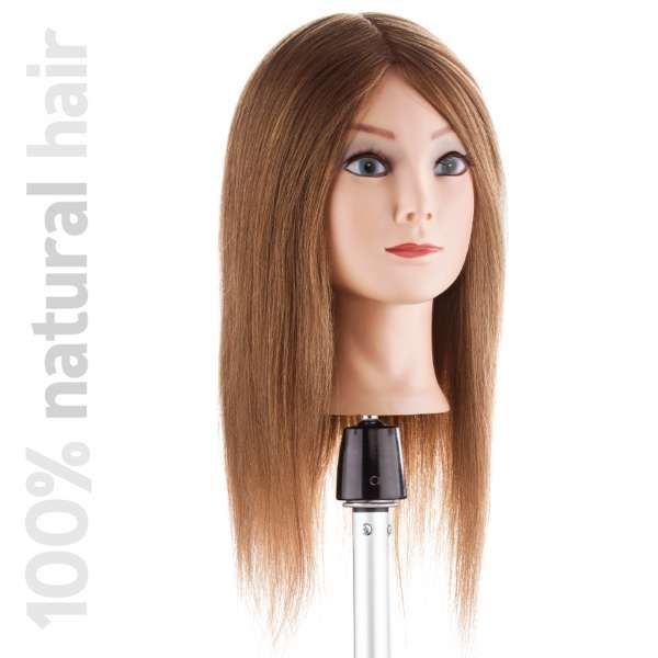 Testina Studio Capelli Naturali 35-40cm - Medio Lungo