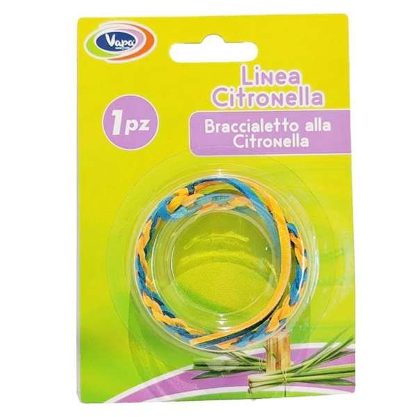 Vapa Braccialetto Crazy Stripes alla Citronella