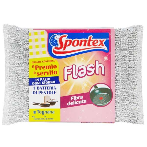 Spontex Flash Panno Abrasivo - 2pz