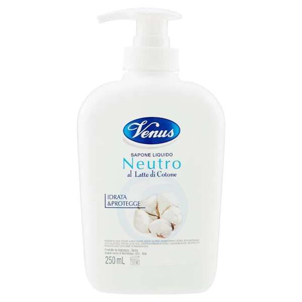 Venus Sapone Liquido 250ml - Latte di Cotone