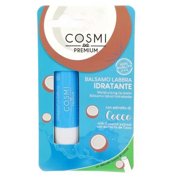 Cosmi Balsamo Labbra Idratante Stick - Cocco