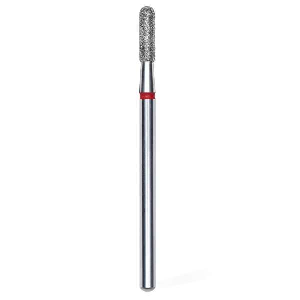 STALEKS PRO Staleks Pro Punta Fresa Diamantata Cilindro Arrotondato Rosso - 8mm - MegaPrezzo