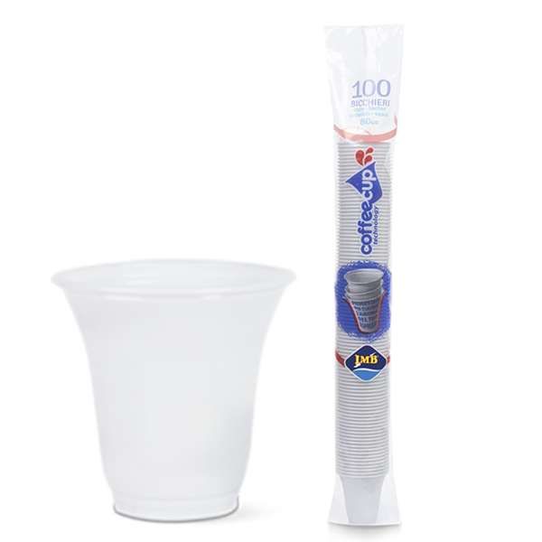 IMB IMB Bicchierini per Caffè 80cc 96pz - Bianco - MegaPrezzo