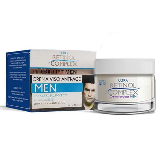 RETINOL COMPLEX Ultra Retinol Complex Crema Viso Men - 50ml - MegaPrezzo