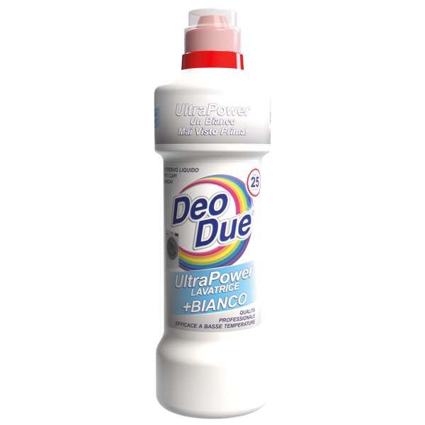 Deo Due Detersivo Liquido Ultra Power 1000ml - Bianco