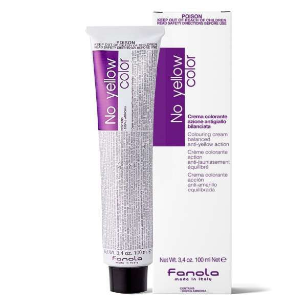 Fanola No Yellow Color Antigiallo Tintura per Capelli - 100ml