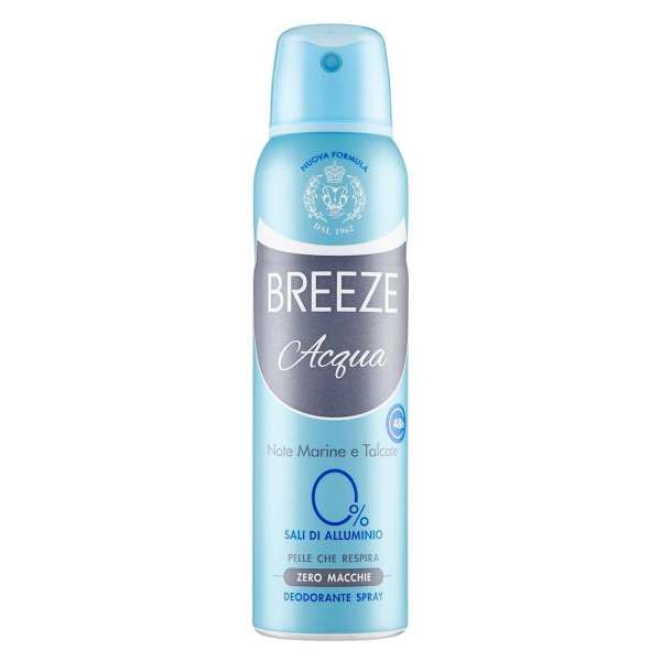 Breeze Deodorante Spray 150ml - Acqua