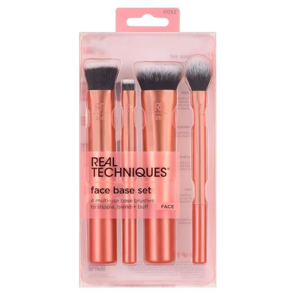 Real Techniques Set Base 4 Pennelli Viso
