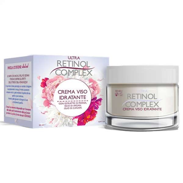 RETINOL COMPLEX Ultra Retinol Complex Crema Viso Idratante Pelli Giovani - 50ml - MegaPrezzo