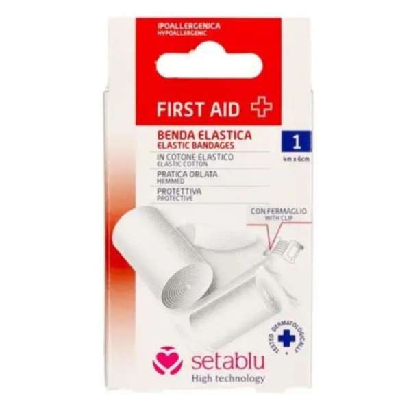 Setablu Benda Elastica con Fermaglio 4mx6cm