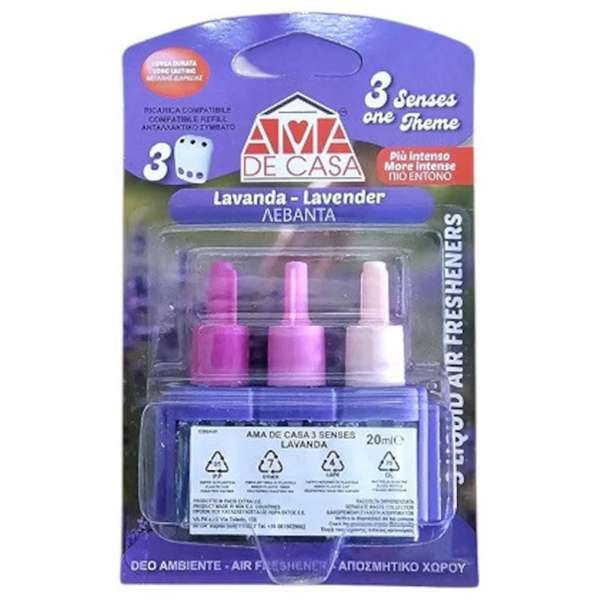 Ama de Casa Deodorante Ambiente 3Volution Ricarica - Lavanda