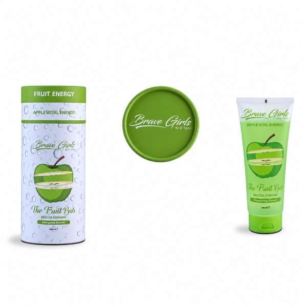 BRAVE GIRLS Brave Girls Fruit Energy Gel Doccia 236 ml - Mela Verde - MegaPrezzo