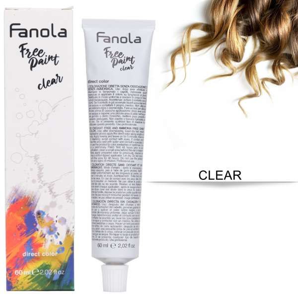 Fanola Free Paint Tintura Diretta per Capelli 60ml - Clear