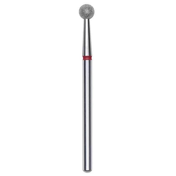 STALEKS PRO Staleks Pro Punta Fresa Diamantata Sfera Rosso - 4mm - MegaPrezzo