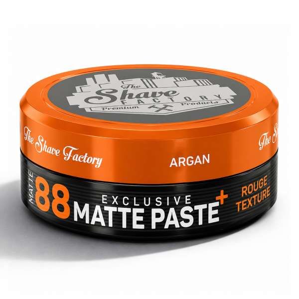 THE SHAVE FACTORY The Shave Factory Exclusive Matte Paste 150ml - 88 Rouge Texture - MegaPrezzo