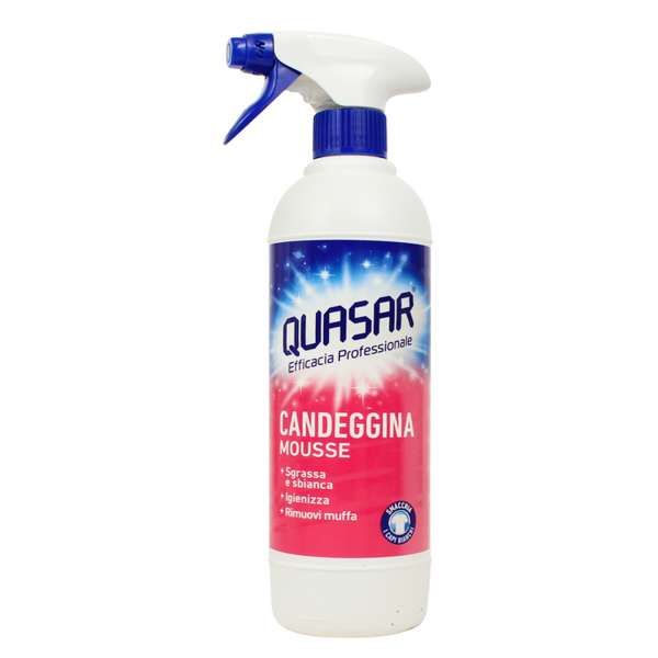 Quasar Sgrassatore Candeggina Mousse - 580ml
