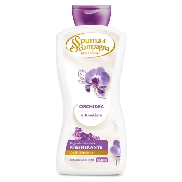SPUMA DI SCIAMPAGNA Spuma di Sciampagna Bagnodoccia Crema 650ml - Ametista e Orchidea - MegaPrezzo