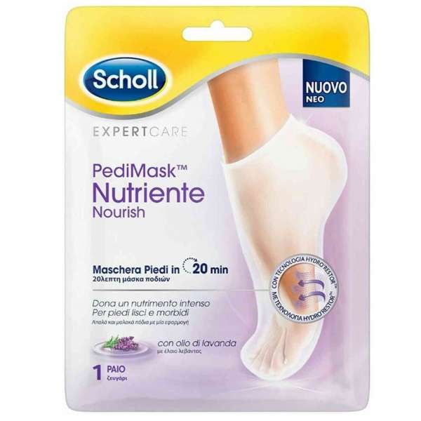 Scholl Maschera Piedi Idratante - Lavanda