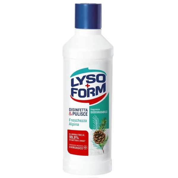 Lysoform Detergente Pavimenti 1100ml - Freschezza Alpina