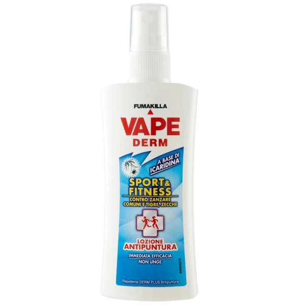 VAPE Vape Derm Sport e Fitness Antipuntura - 100ml - MegaPrezzo