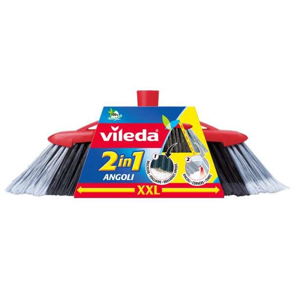 VILEDA Vileda Scopa 2in1 Doppio Angolo - MegaPrezzo