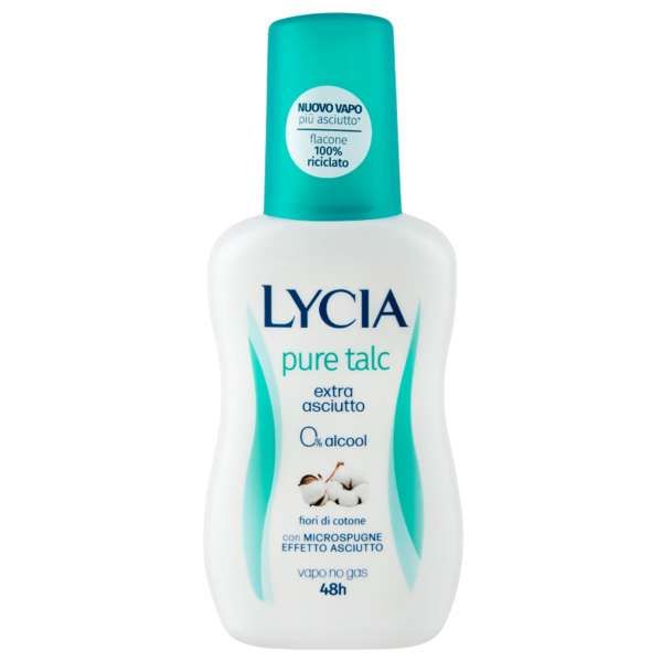 LYCIA Lycia Deodorante Vapo Pure Talc Extra Asciutto - 75ml - MegaPrezzo