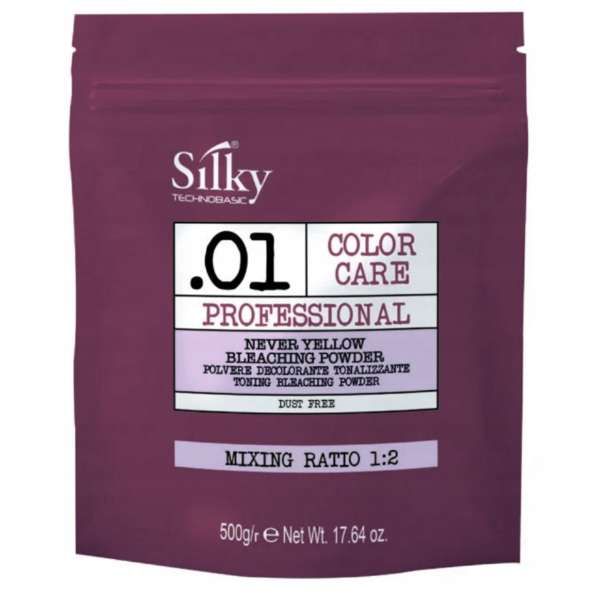 Silky Color Care Decolorante in Polvere Anti Giallo - 500gr