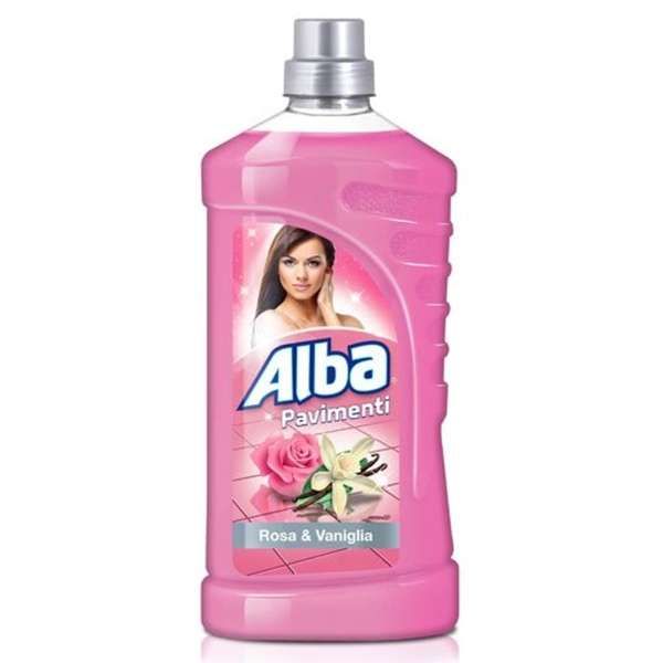 ALBA Alba Detersivo Pavimenti 1000ml - Rosa e Vaniglia - MegaPrezzo