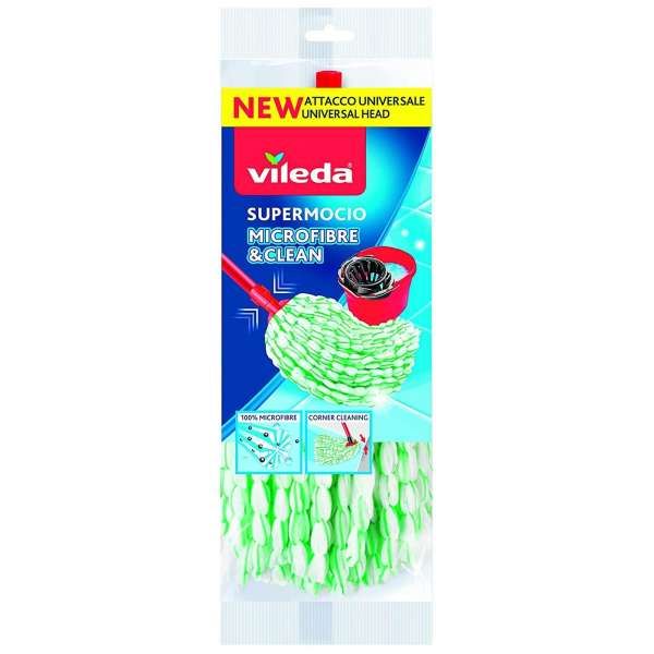 Vileda Supermocio Fiocco Microfibre e Clean