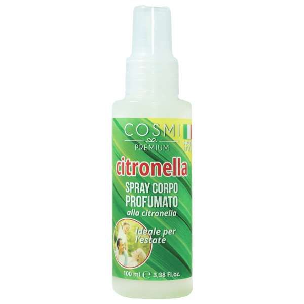 COSMI ITALIA Cosmi Premium Citronella Spray Corpo - 100ml - MegaPrezzo