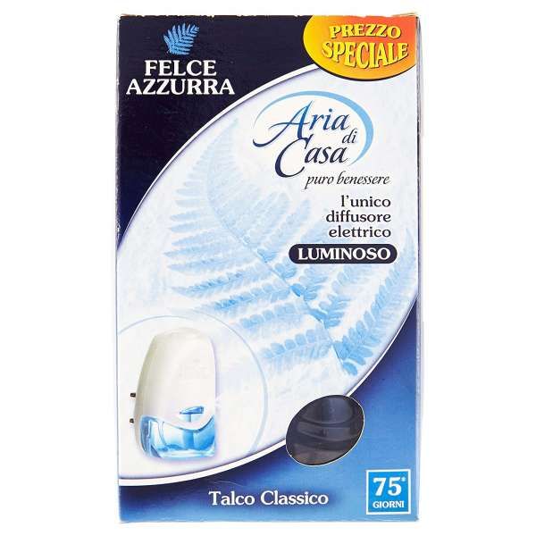 FELCE AZZURRA Felce Azzurra Diffusore Elettrico e Ricarica - Talco Classico - MegaPrezzo
