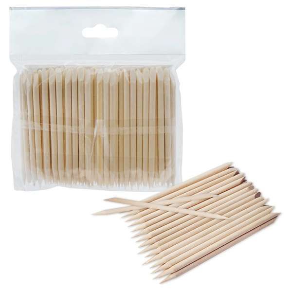 STALEKS PRO Staleks Pro Bastoncino d'Arancio in Legno 75mm - 100pz - MegaPrezzo