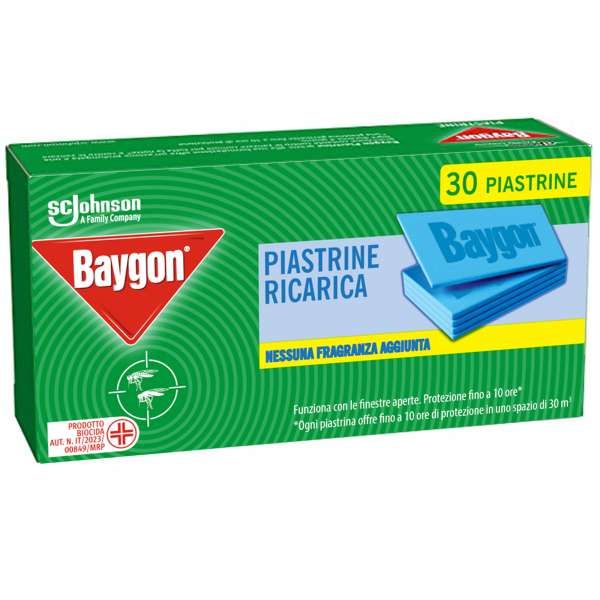 Baygon Piastrine Antizanzare - 30pz